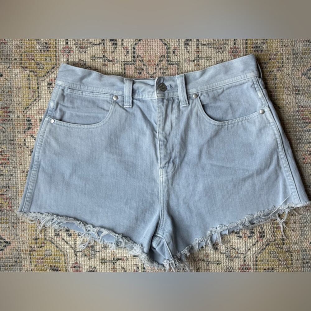 Madewell x Where I Was From Light Wash Denim Cut Off Shorts Women’s Size 28